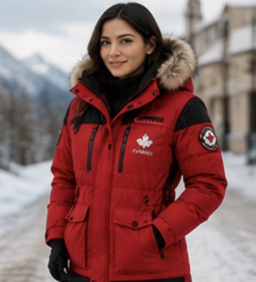 Alpine Team Jacket — Red — winter jacket