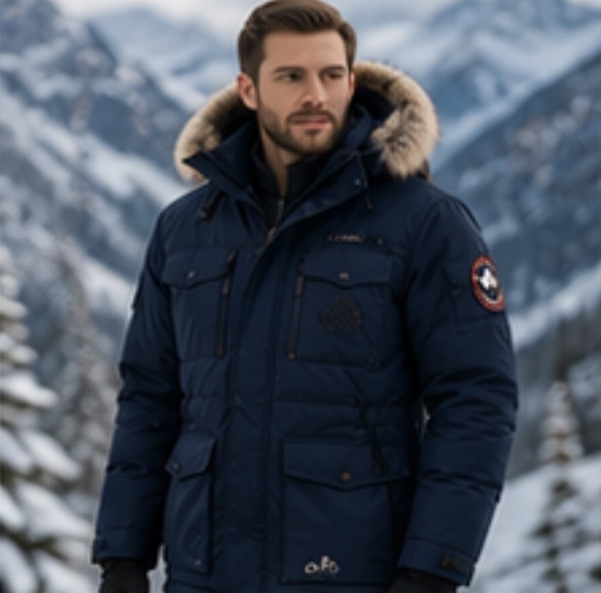 Denali Expedition Parka — Navy — winter jacket
