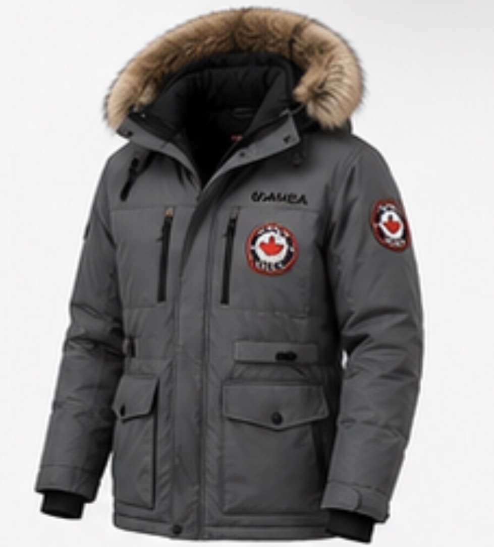 Glacier Utility Parka — Slate Grey — winter jacket