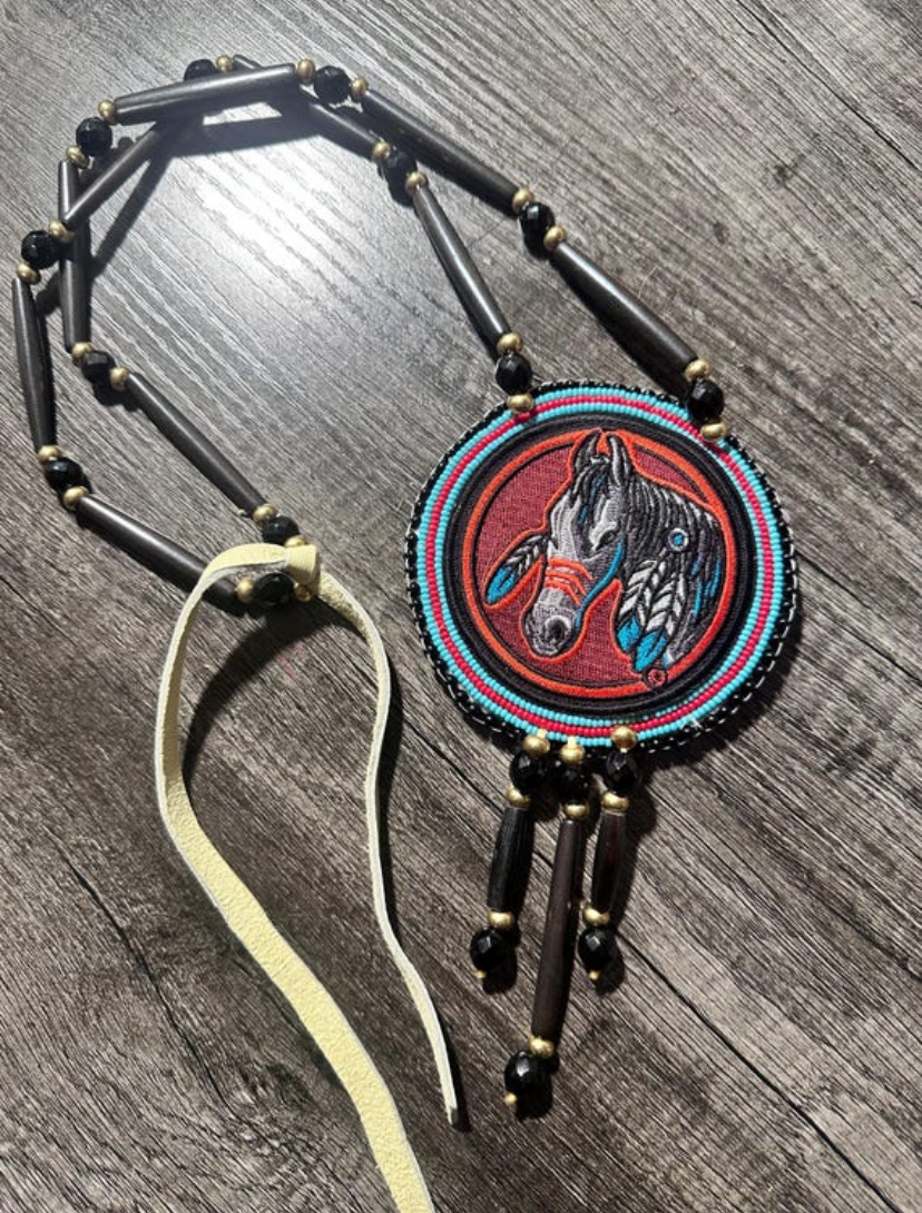 Painted Horse Medallion