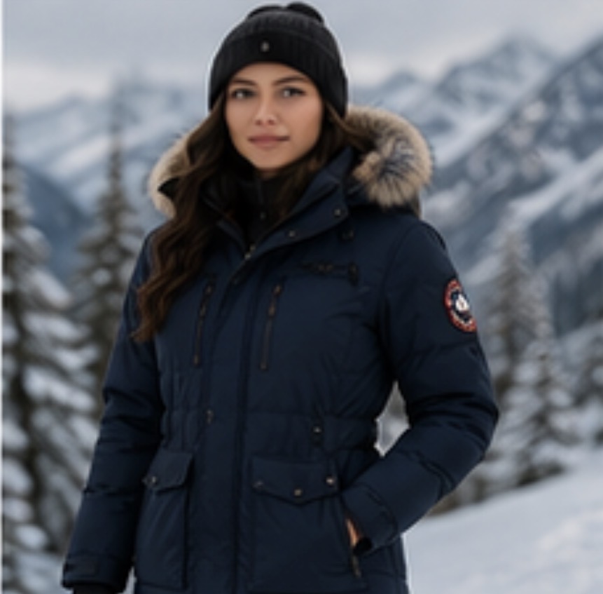 Timberline Parka — Navy — winter jacket