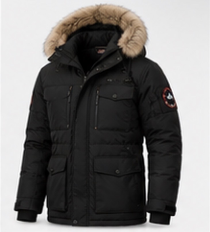 Yukon Down Parka — Black — winter jacket